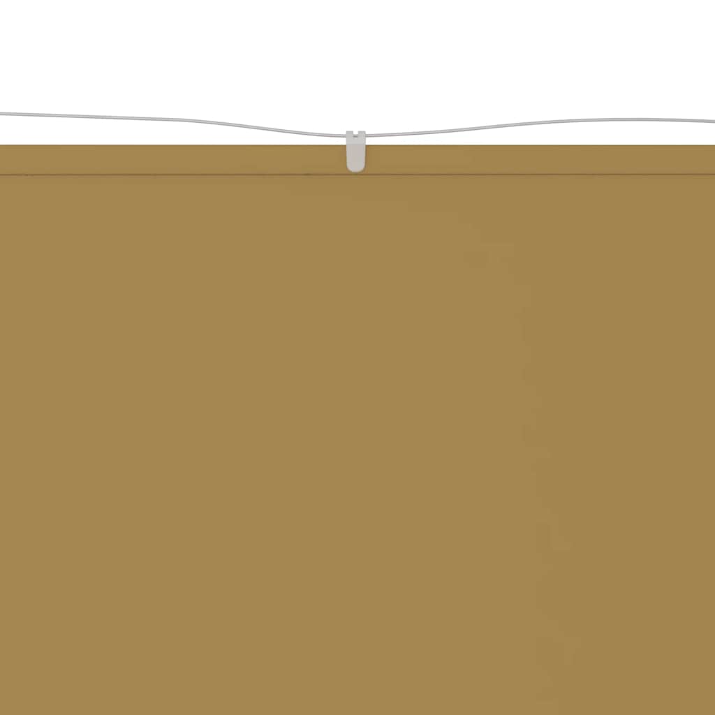 Vertikali markizė, smėlio spalvos, 60x1200cm, oksfordo audinys