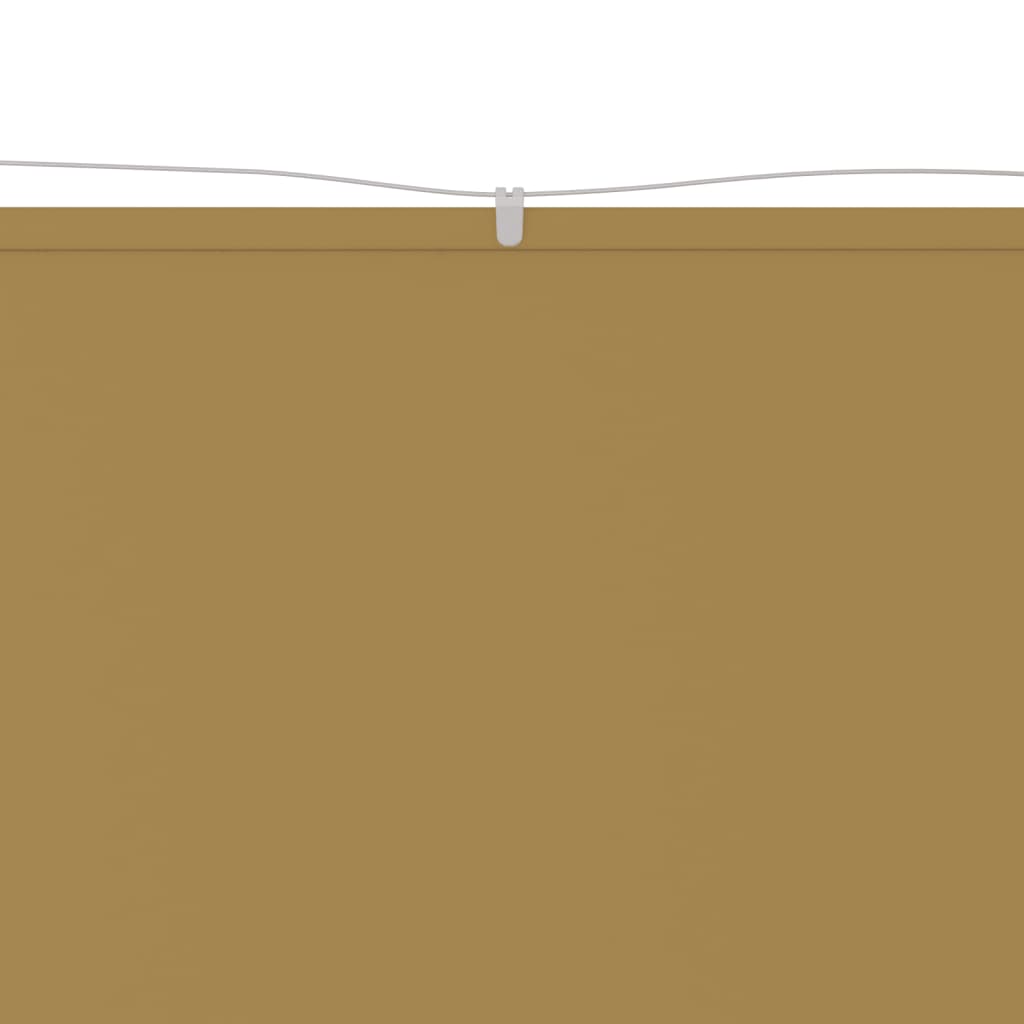 Vertikali markizė, smėlio spalvos, 60x1200cm, oksfordo audinys