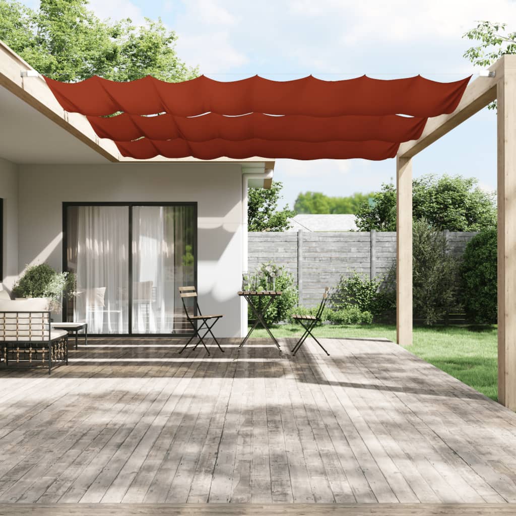 Vertical blind, terracotta, 140x360cm, oxford fabric