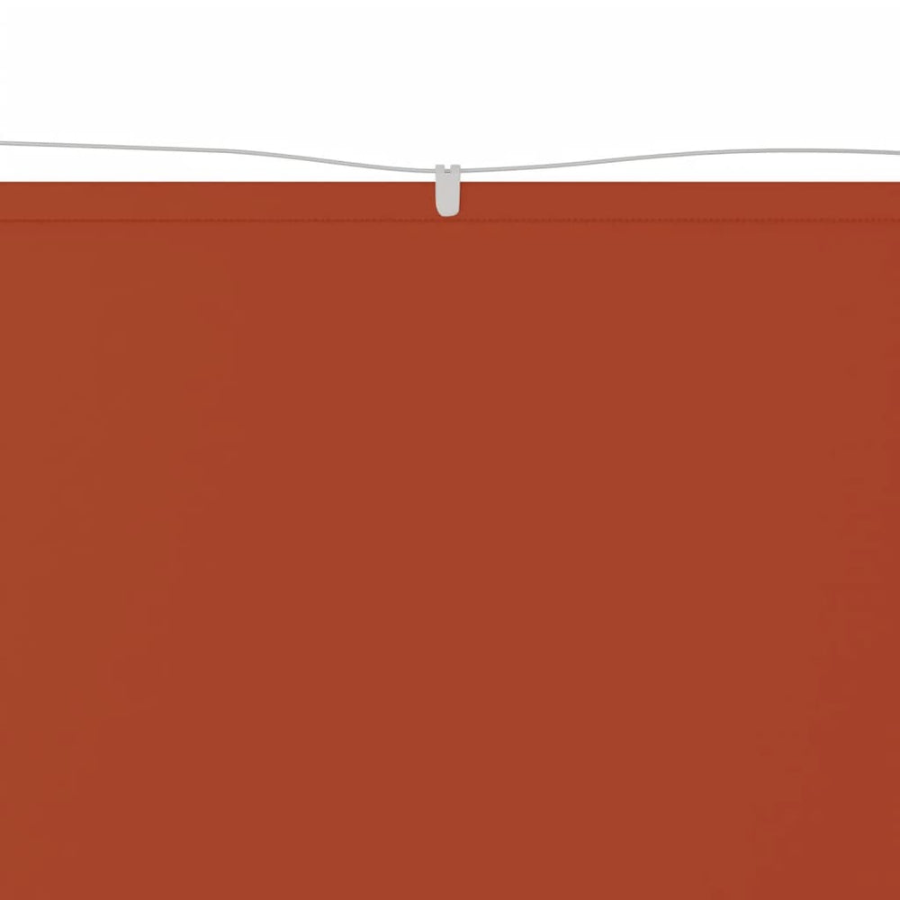 Vertikali markizė, terakota, 140x600cm, oksfordo audinys