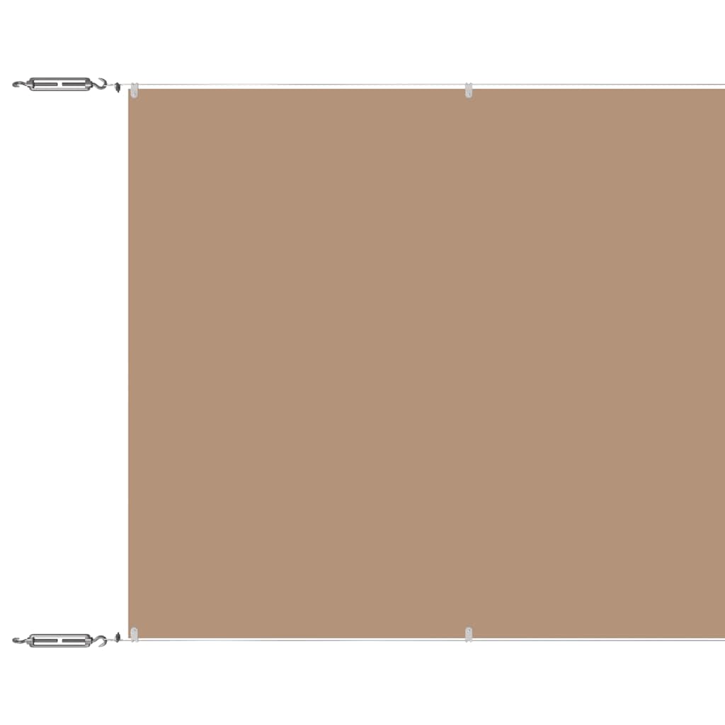 Vertikali markizė, taupe spalvos, 100x1000cm, oksfordo audinys