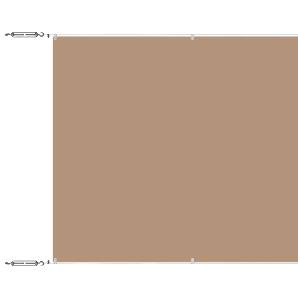 Vertikali markizė, taupe spalvos, 180x1000cm, oksfordo audinys
