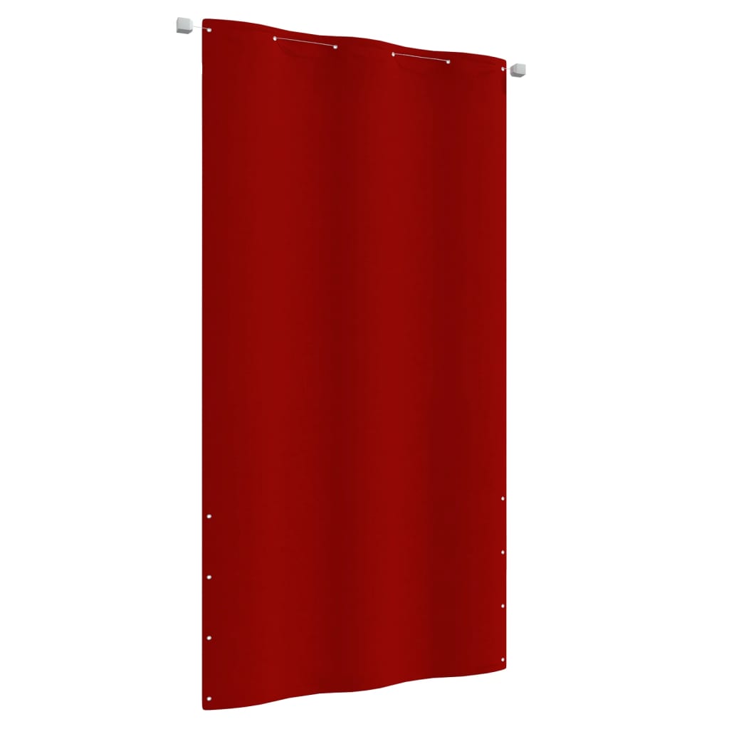 Balcony partition, red, 120x240cm, Oxford fabric