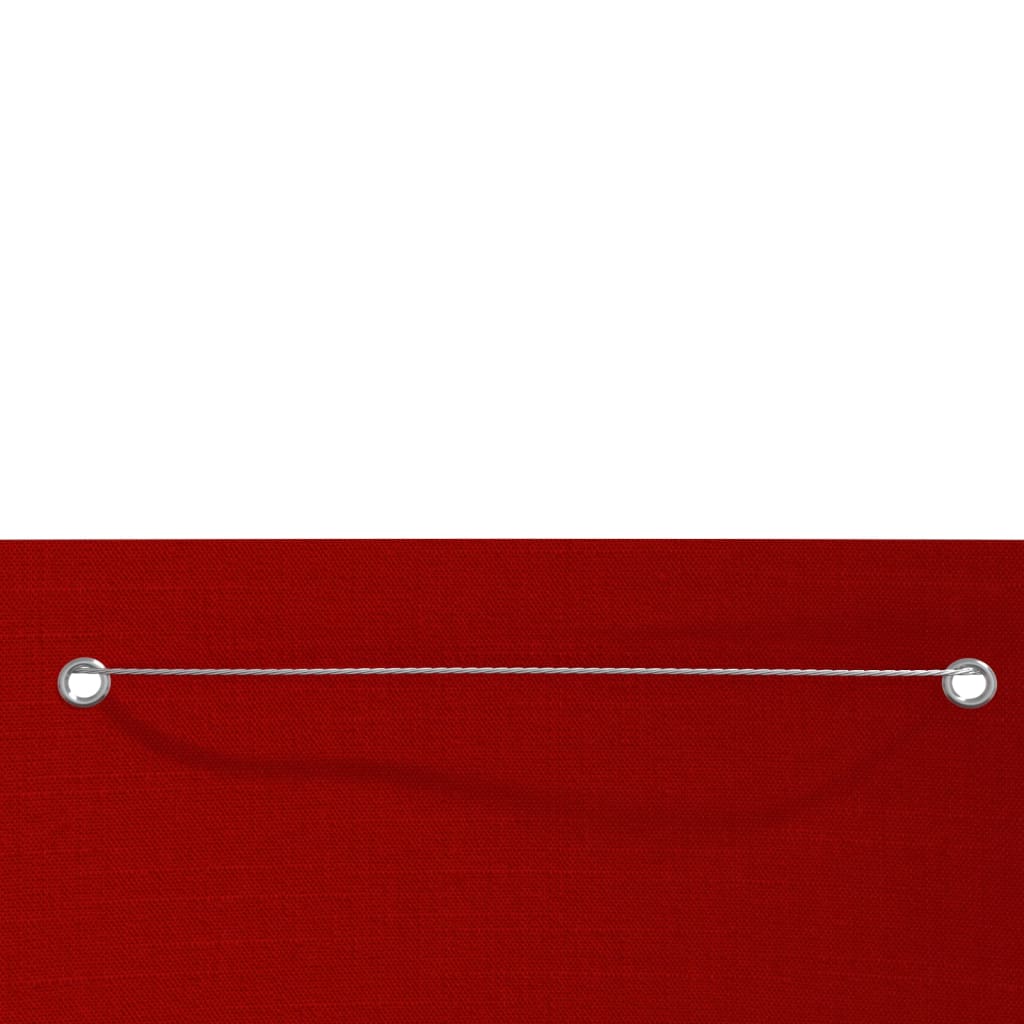Balcony partition, red, 120x240cm, Oxford fabric