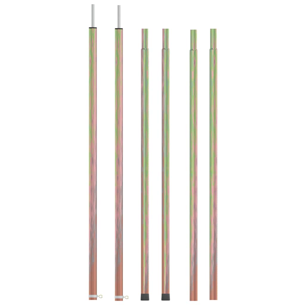 Teleskopiniai palapinės strypai, 2vnt., 170-255cm, plienas