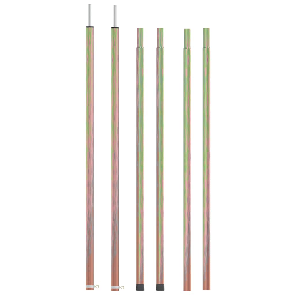 Teleskopiniai palapinės strypai, 2vnt., 170-255cm, plienas