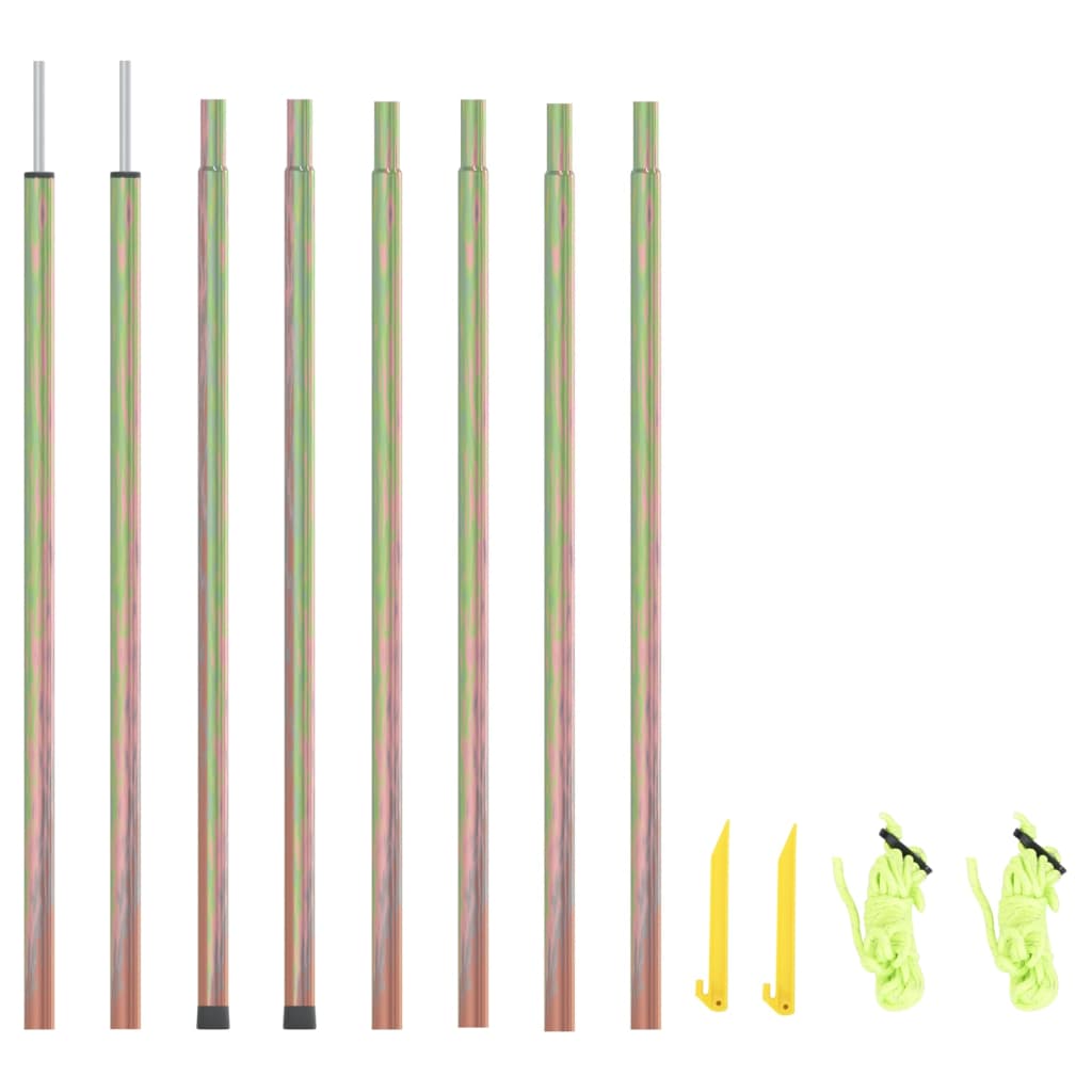 Sunshade poles, 2 pcs., 250cm, steel