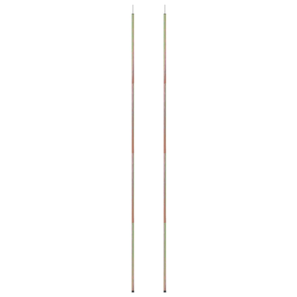 Sunshade poles, 2 pcs., 250cm, steel