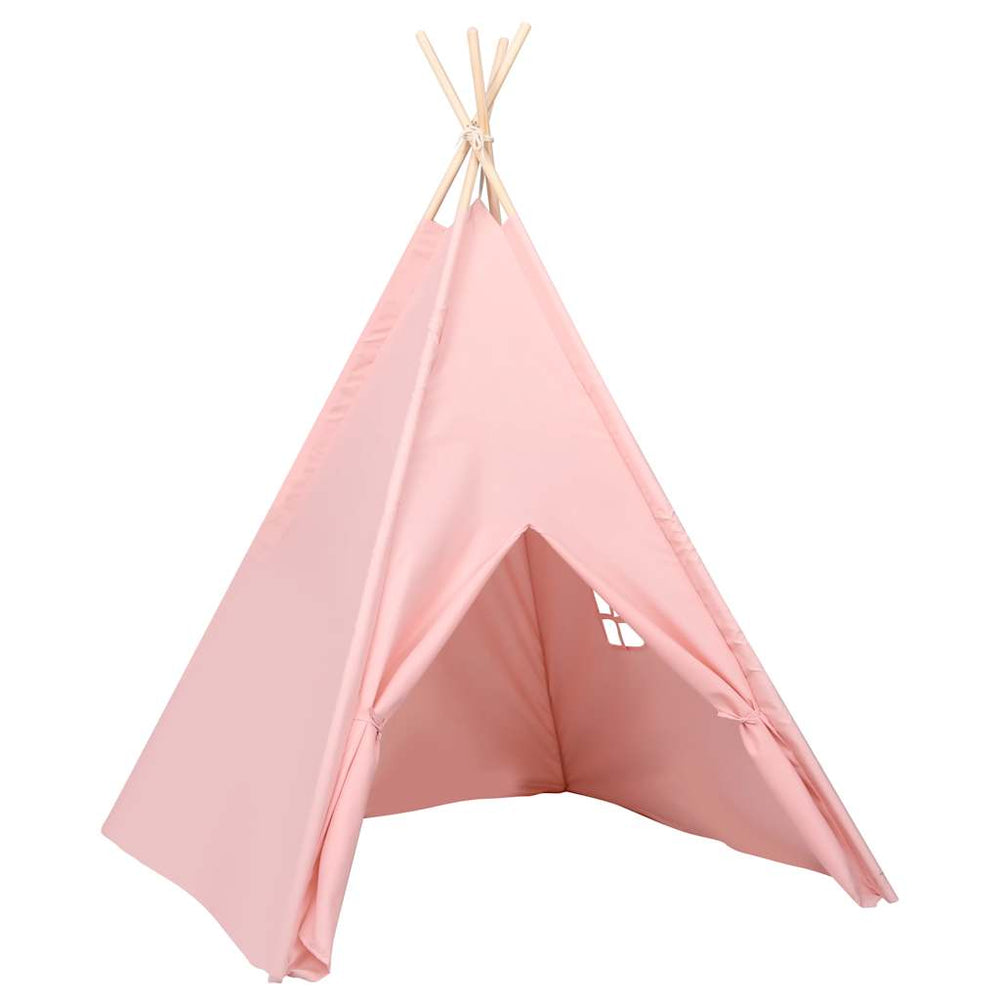 Vaikiška tipi palapinė, rožinė, 120x120x150cm, persiko oda