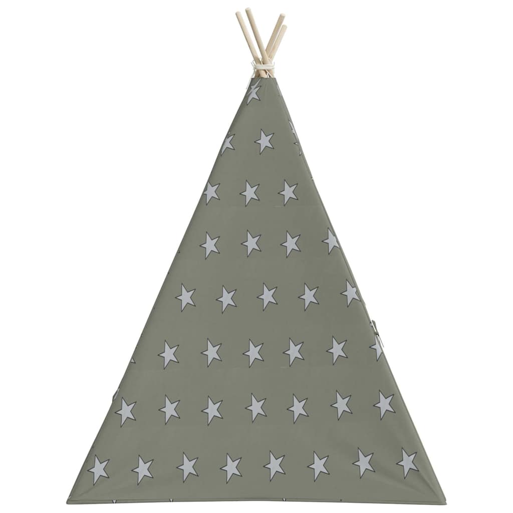 Vaikiška tipi palapinė, pilka, 115x115x160cm, poliesteris