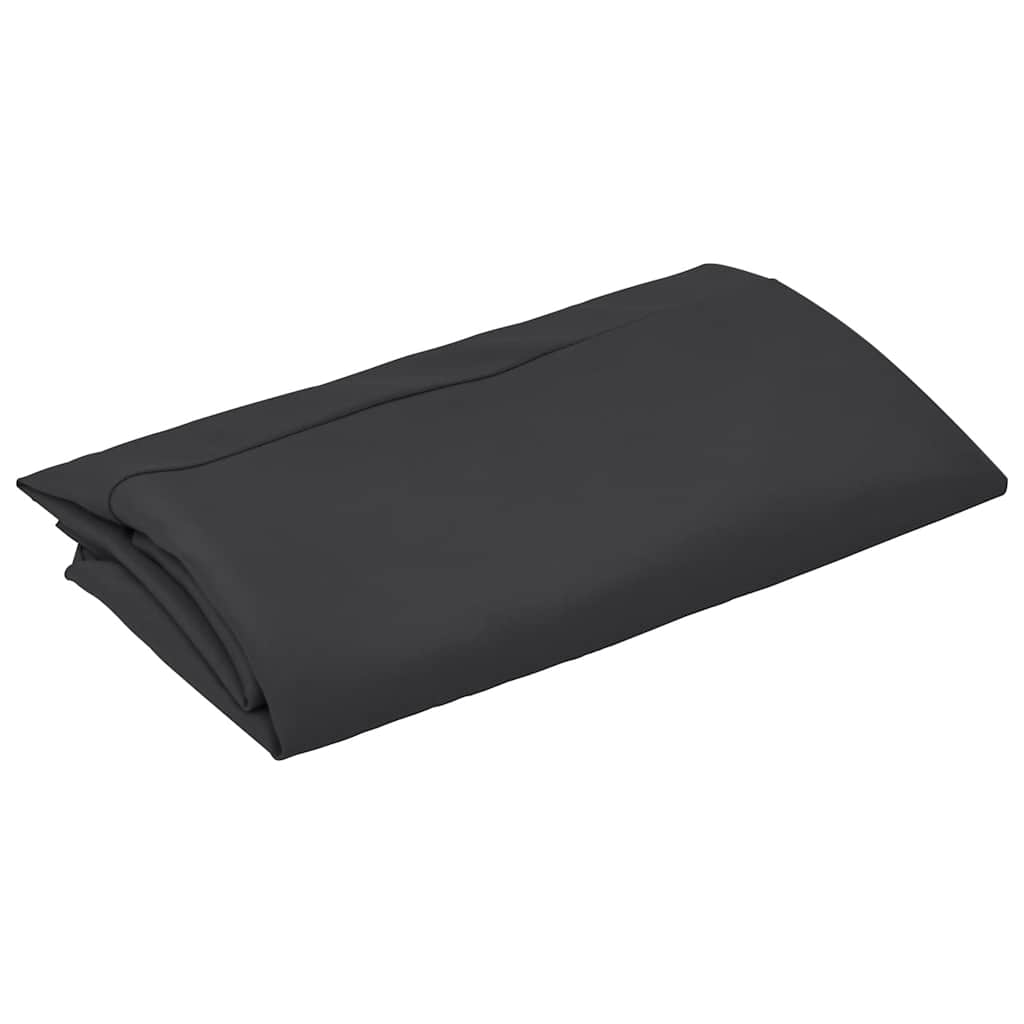 Pakaitinis audinys lauko skėčiui nuo saulės, juodas, 300cm