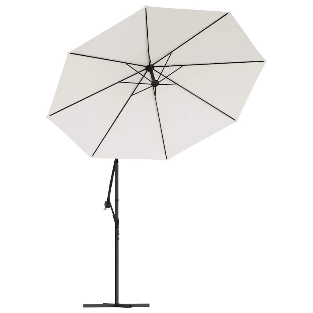 Replacement fabric for a cantilever parasol, sand white, 300cm