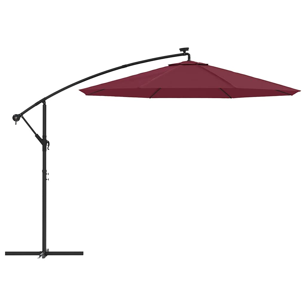 Replacement canopy for cantilever umbrella, cherry, 300cm