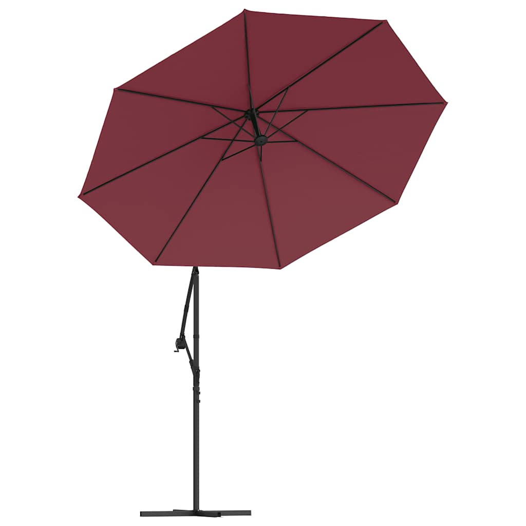 Replacement canopy for cantilever umbrella, cherry, 300cm
