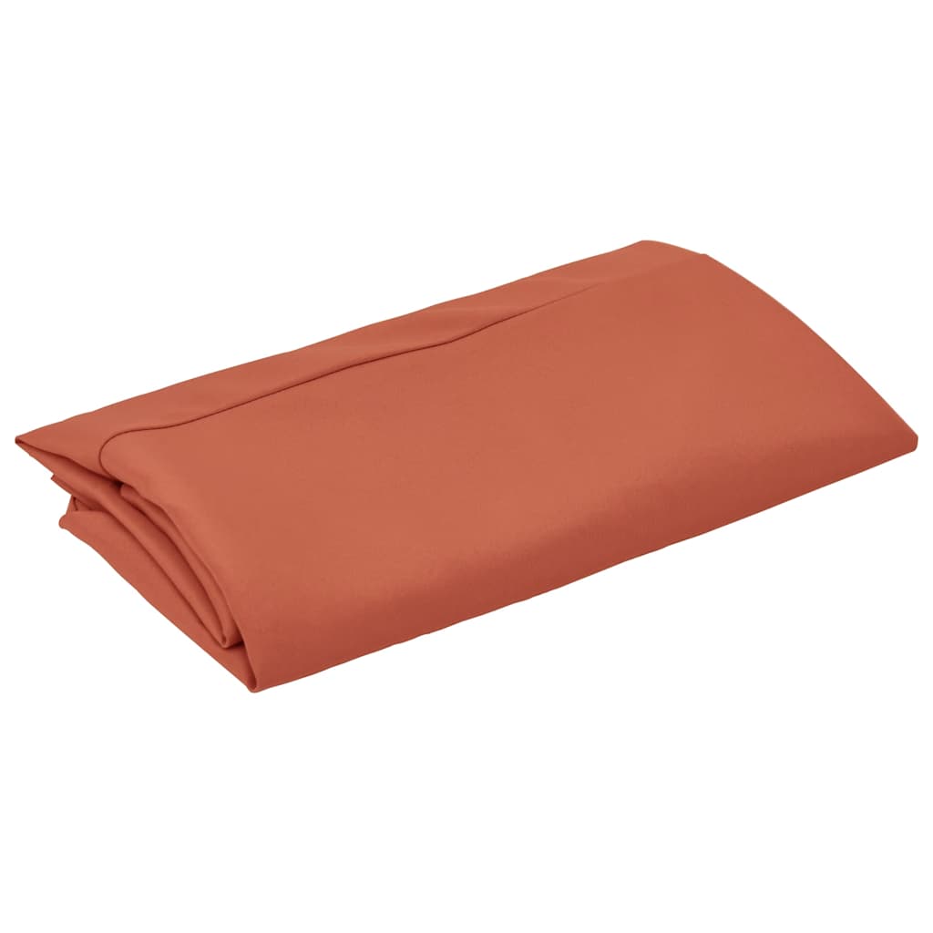Replacement fabric for cantilever parasol, terracotta, 350cm