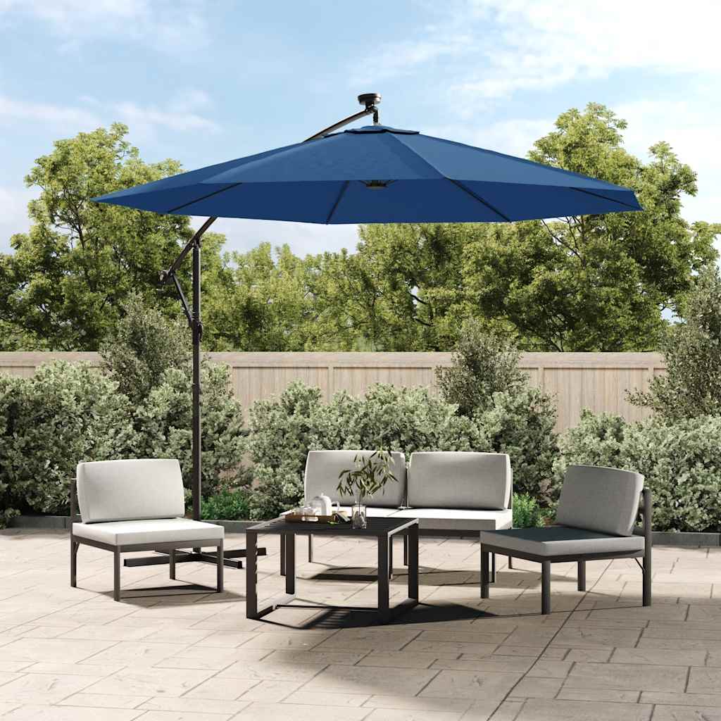 Replacement fabric for cantilever umbrella, blue, 350cm