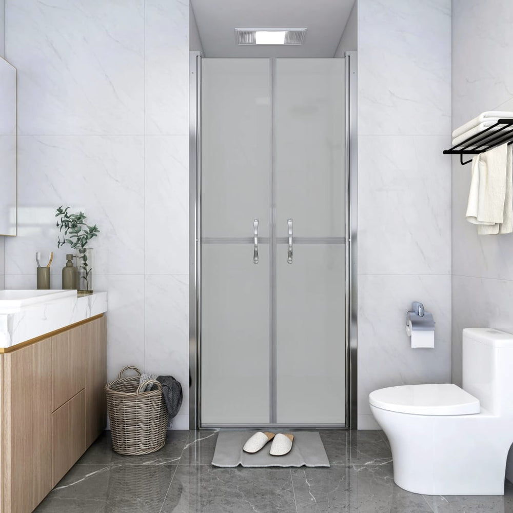 Shower door, frosted, 76x190cm, ESG
