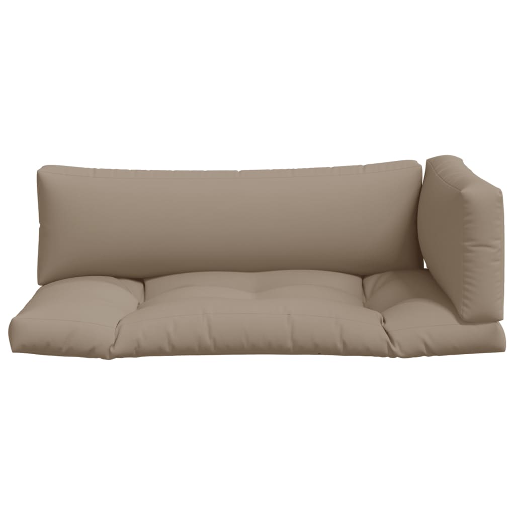 Palečių pagalvėlės, 3vnt., taupe spalvos, audinys