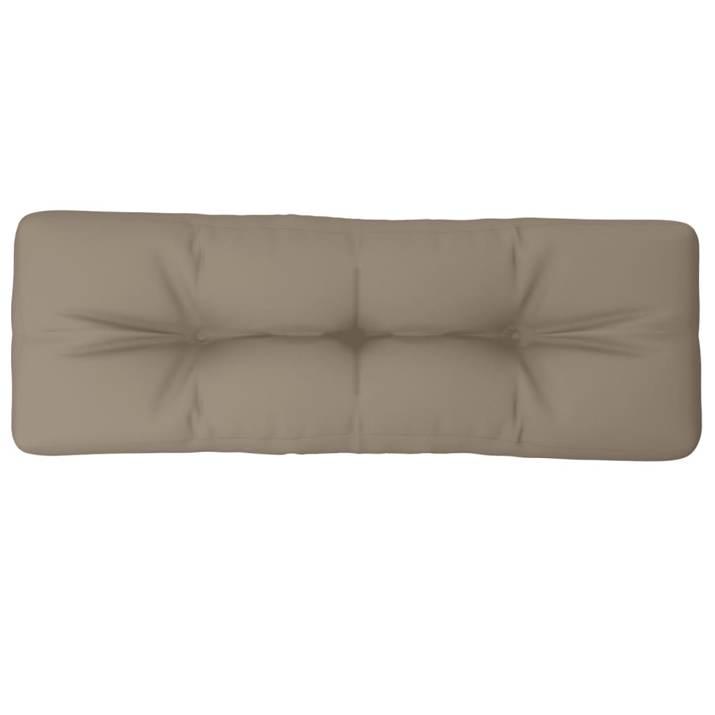 Paletės pagalvėlė, taupe spalvos, 120x40x12cm, audinys