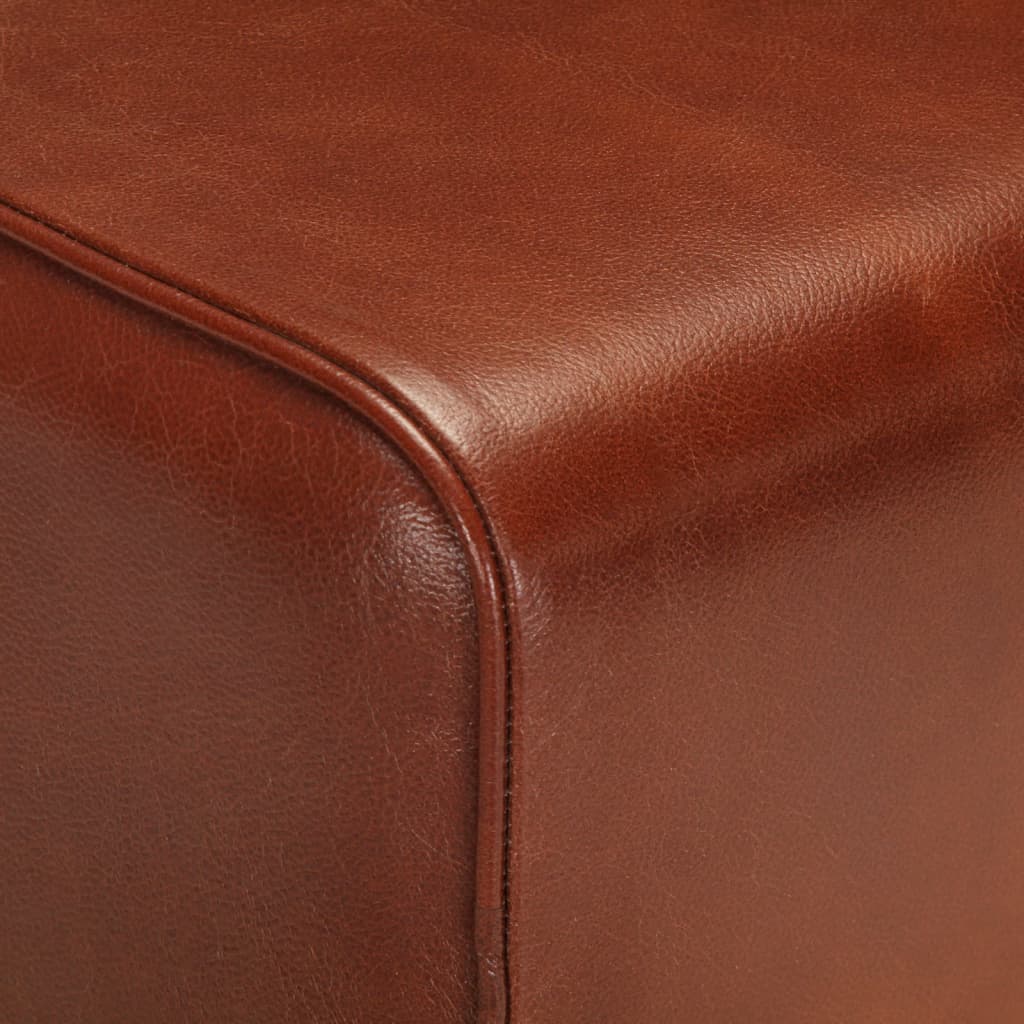 Gimnastikos arklys, rudas, 58cm, tikra oda ir mango masyvas