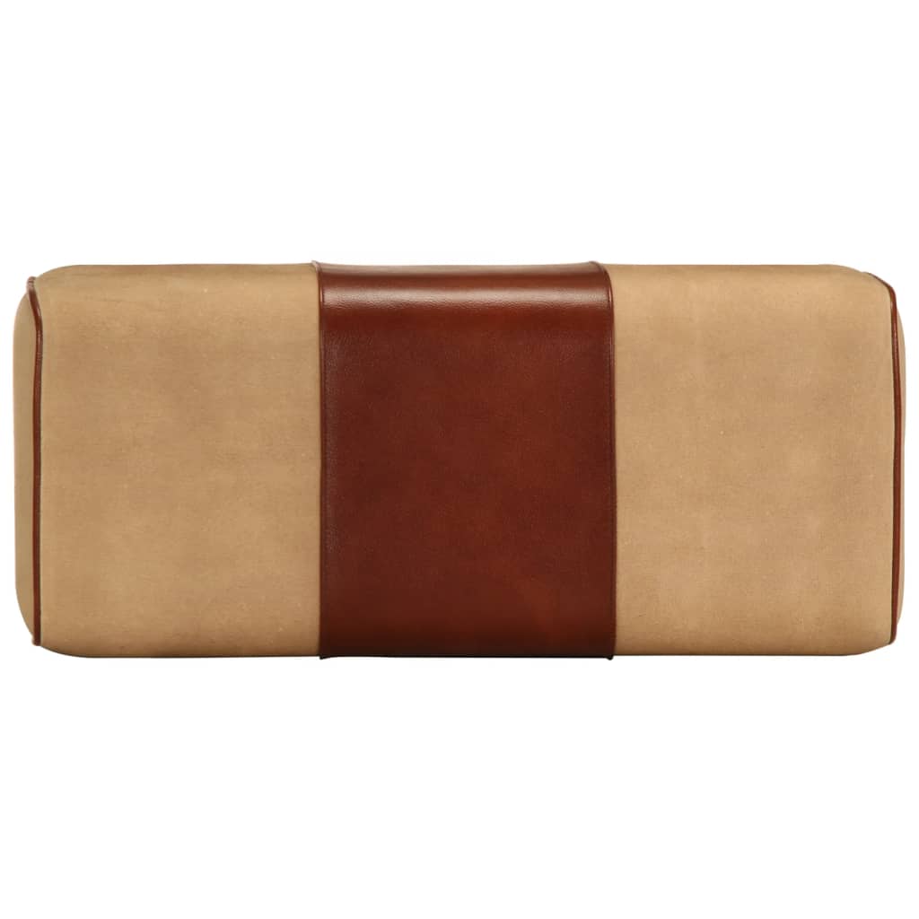 Gimnastikos arklys, rudas, 58cm, tikra oda ir mango masyvas