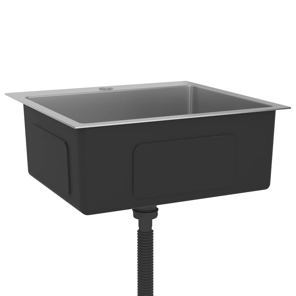 Kitchen sink, handmade, stainless steel