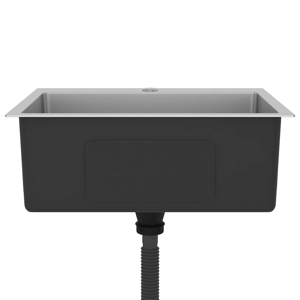 Kitchen sink, handmade, stainless steel