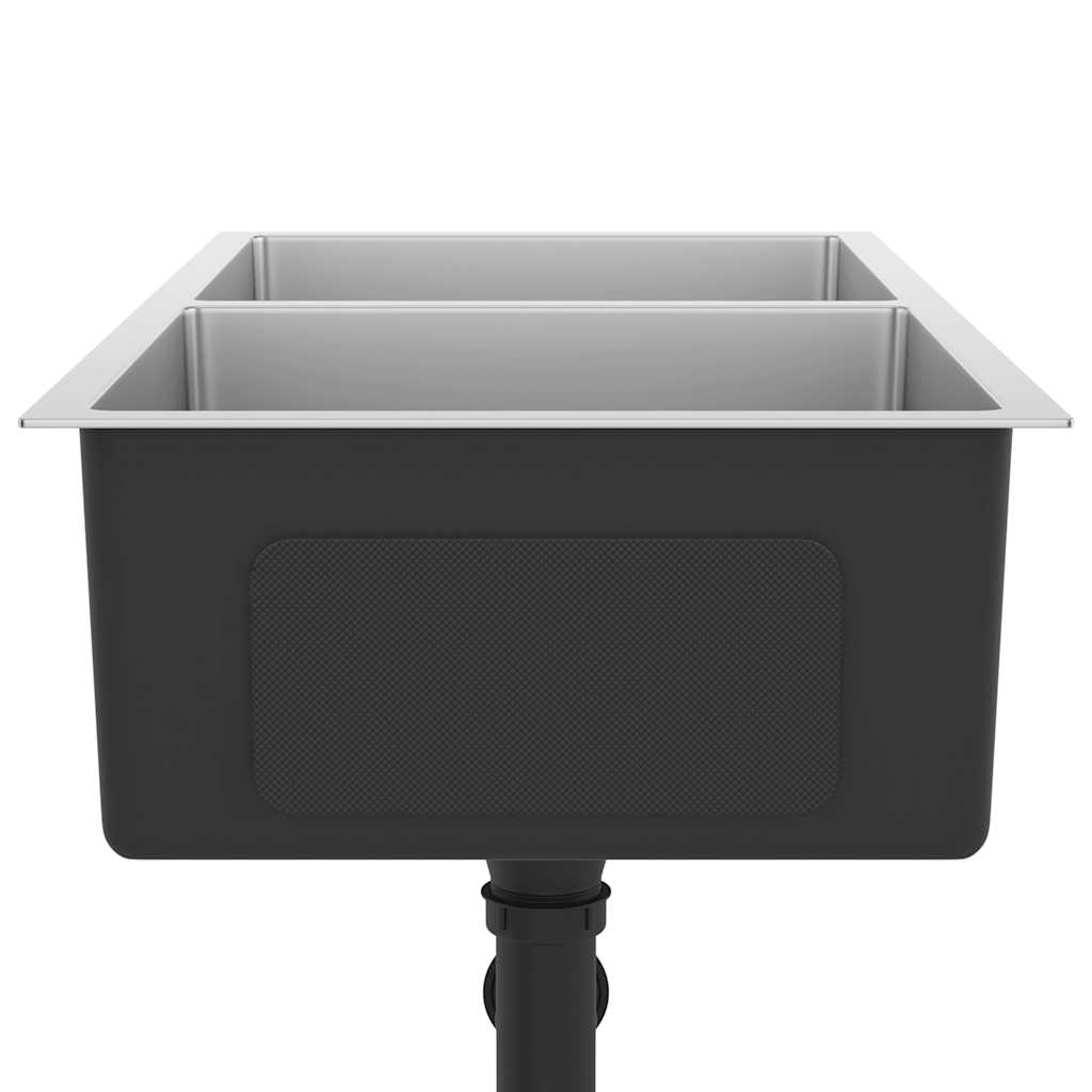 Kitchen sink, handmade, stainless steel