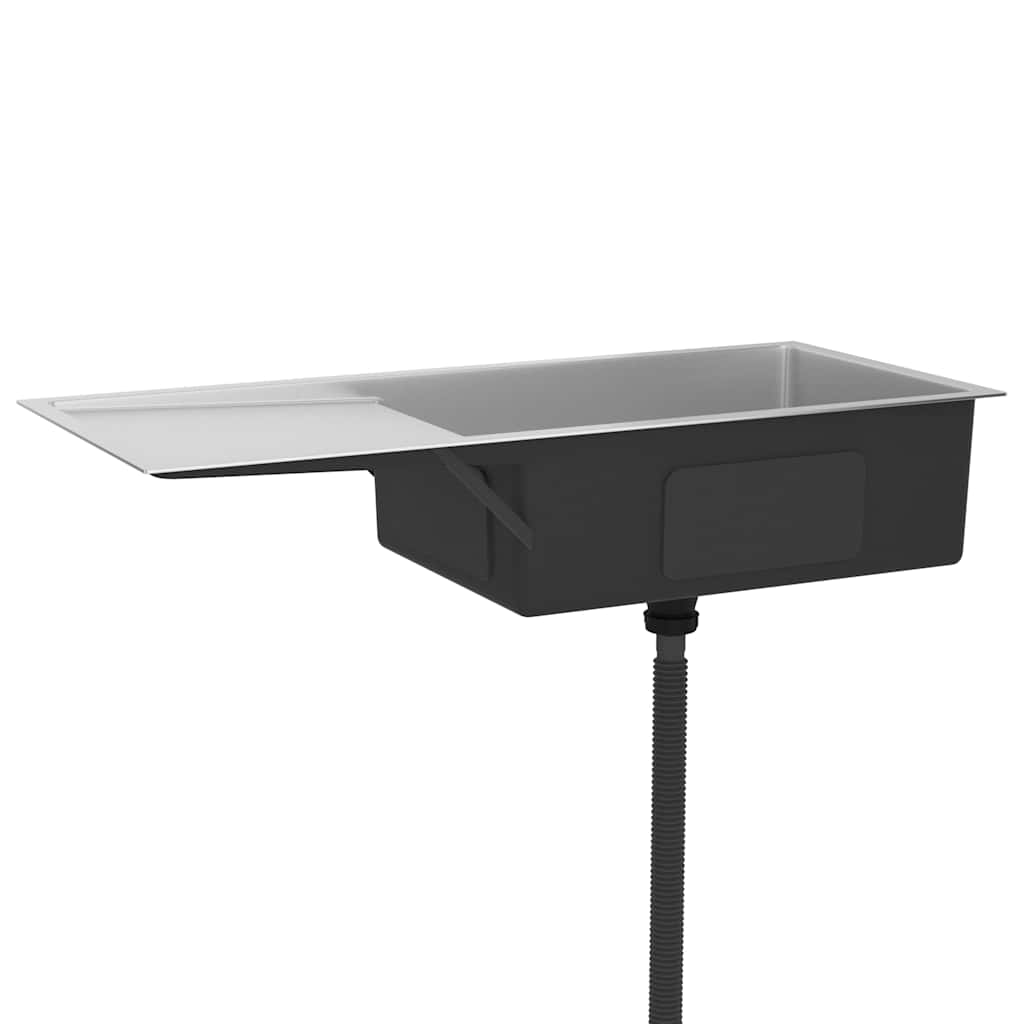 Kitchen sink, handmade, stainless steel