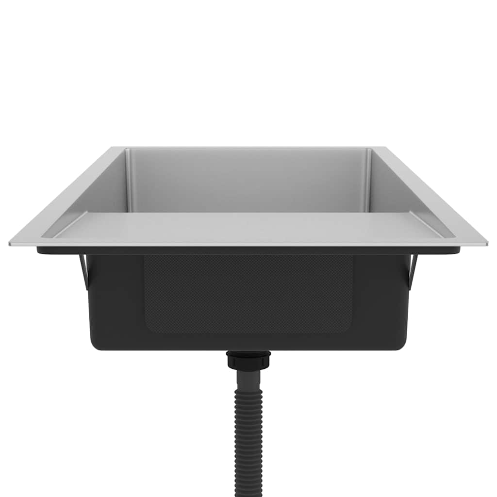 Kitchen sink, handmade, stainless steel