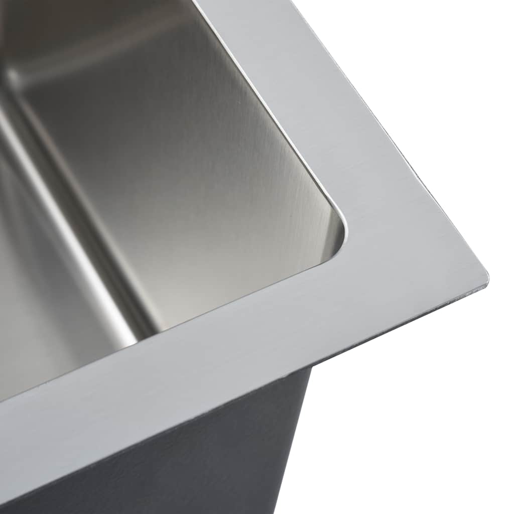 Kitchen sink, handmade, stainless steel