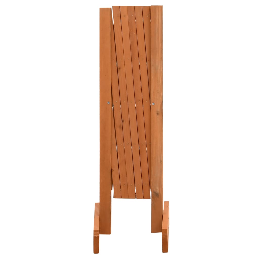 Garden trellis-fence, orange, 120x60cm, solid spruce