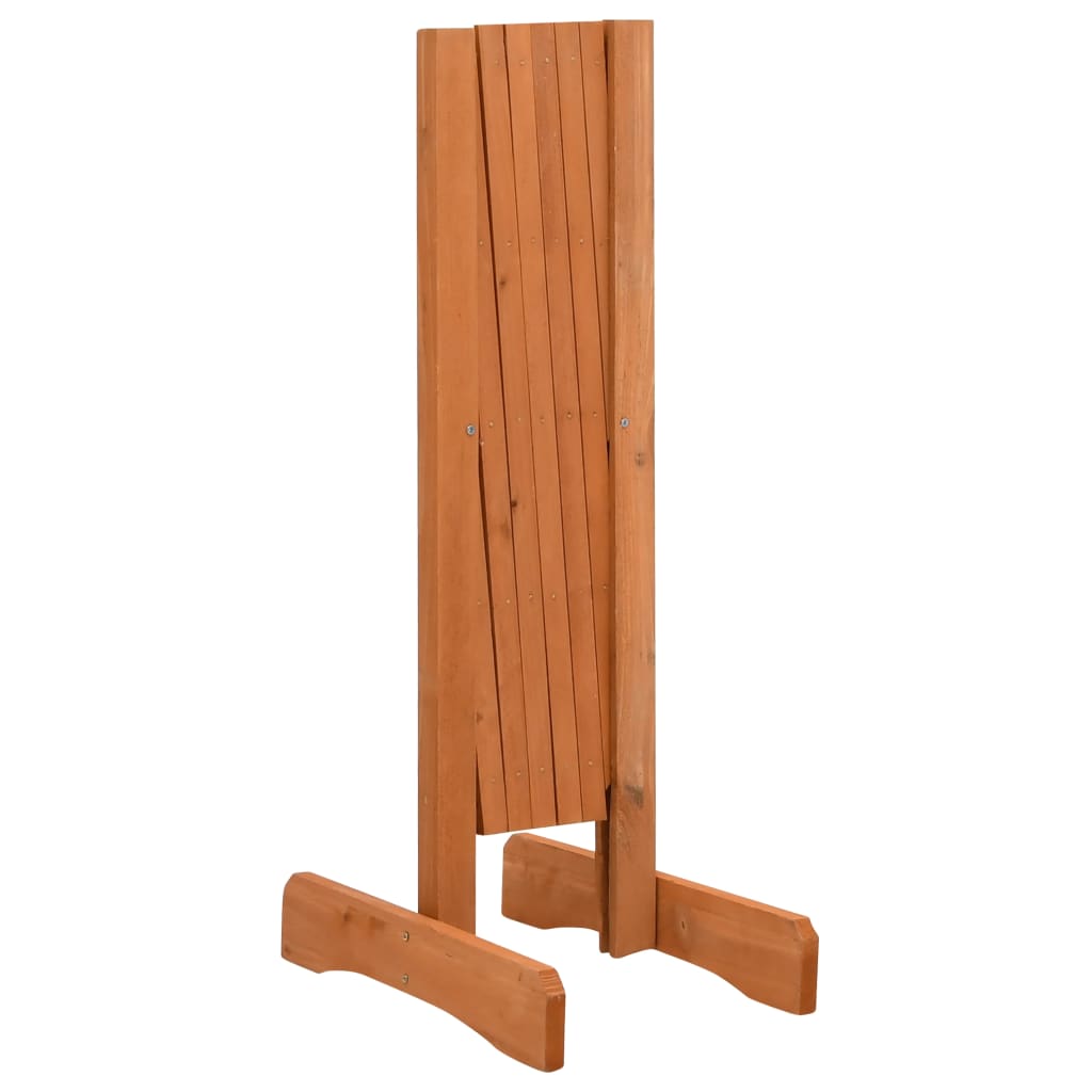Garden trellis-fence, orange, 120x60cm, solid spruce
