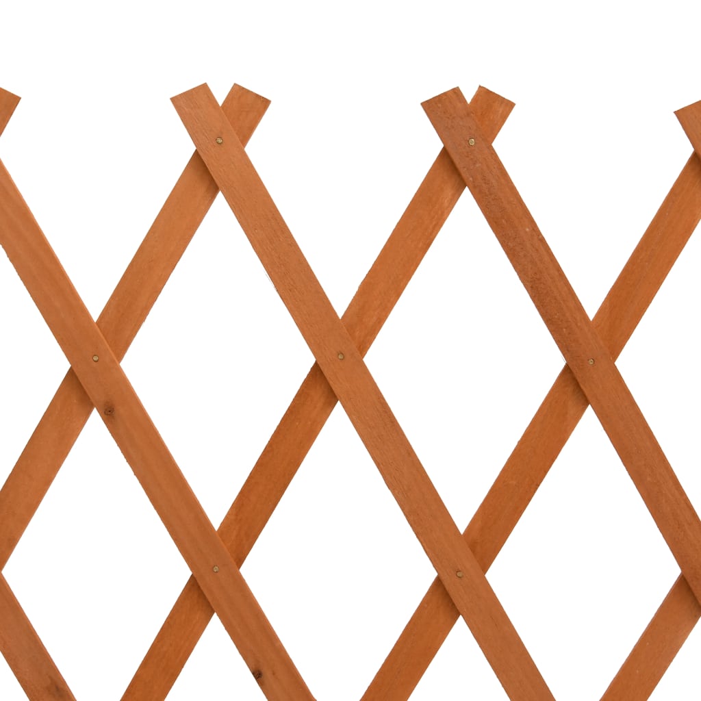 Garden trellis-fence, orange, 120x60cm, solid spruce