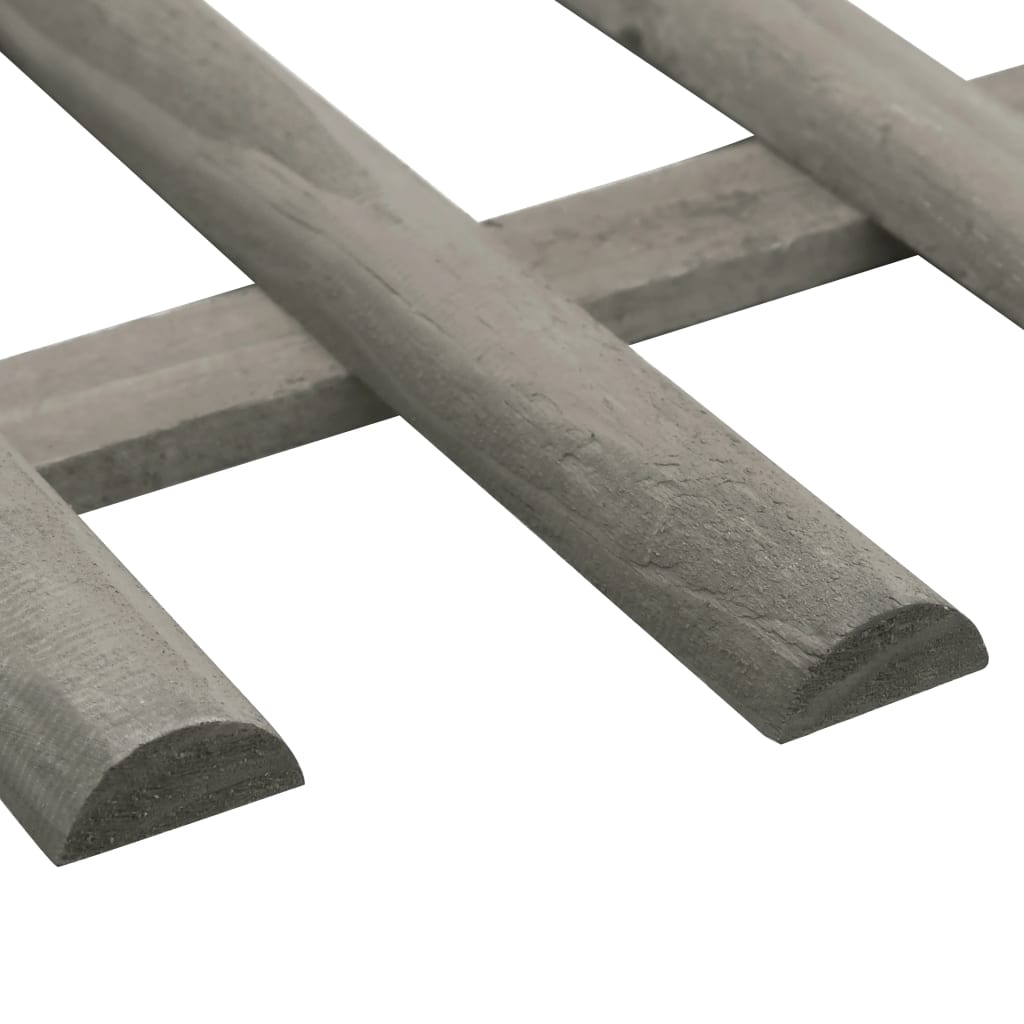 Lawn edging, 10 pcs., 4.4m, spruce wood