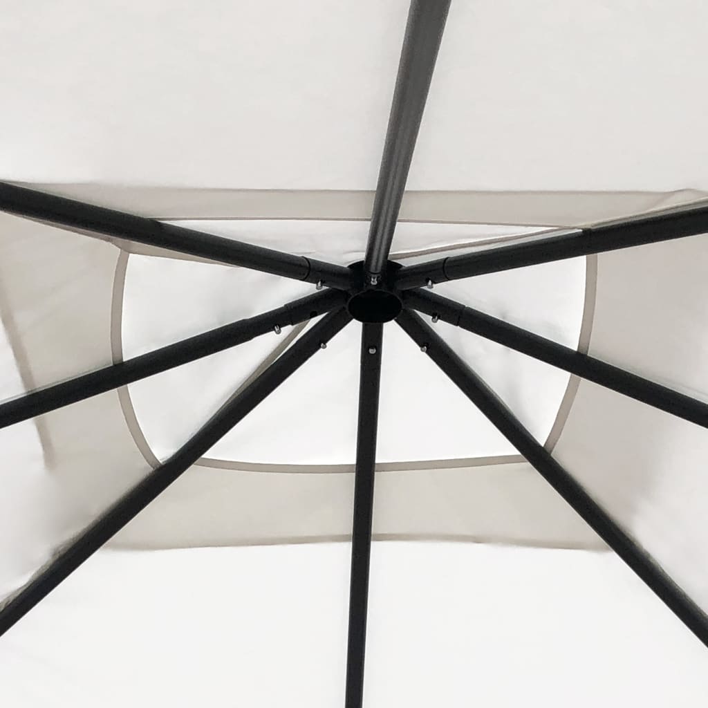 Gazebo KARMA, cream, 3x3m