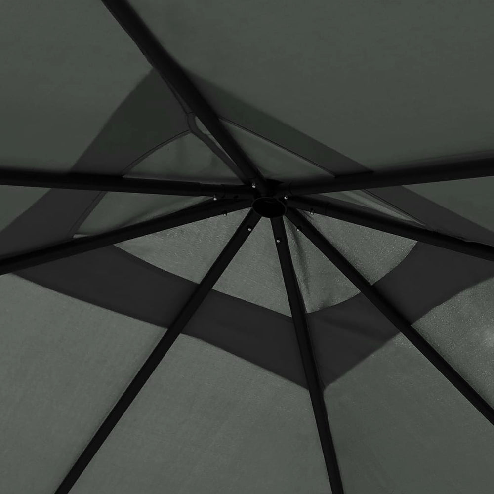 Gazebo KARMA, anthracite, 3x3m