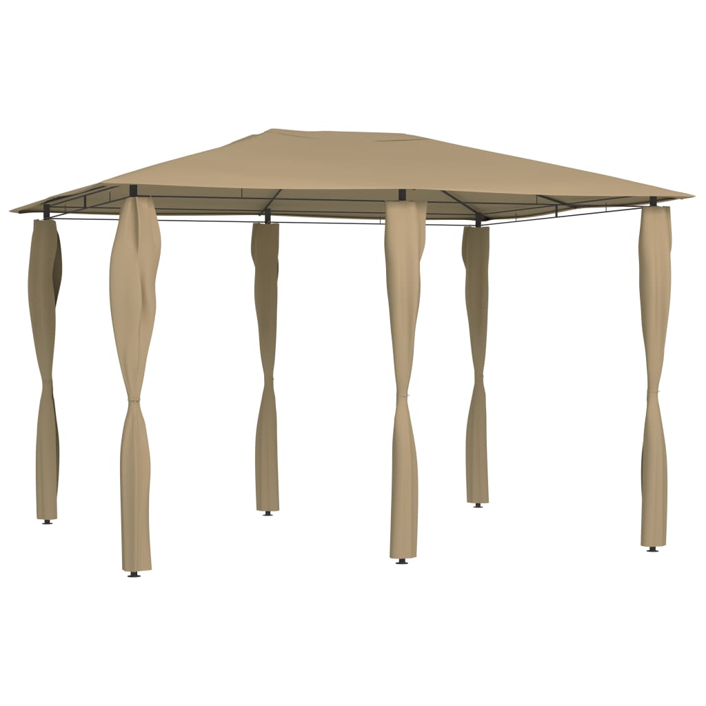 Pavėsinė KARMA, taupe, 3x4m