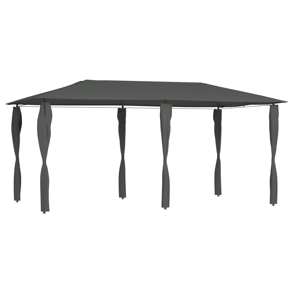 Pavėsinė KARMA, antracito, 2,98x5,3m