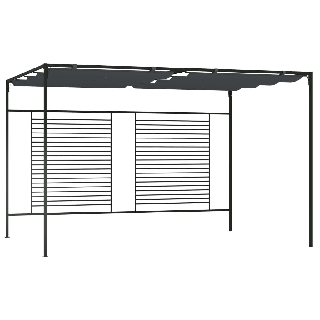 Pavėsinė KARMA, antracito, 4x3m