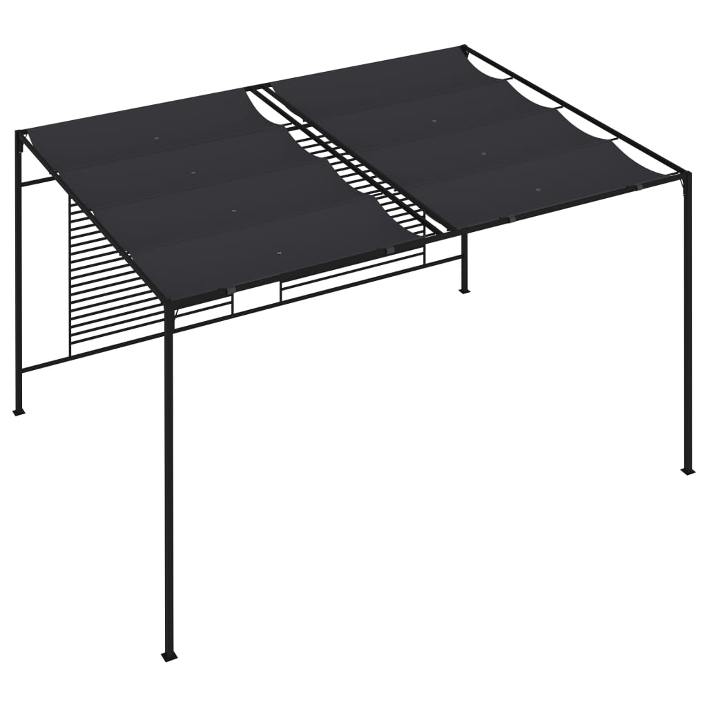 Pavėsinė KARMA, antracito, 4x3m