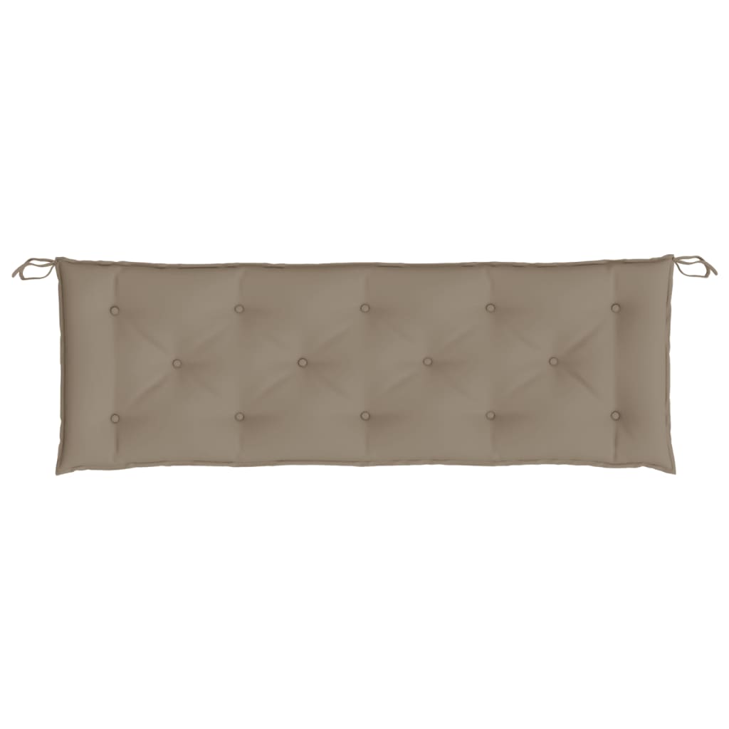 Sodo suoliuko pagalvėlė, taupe spalvos, 150x50x7cm, audinys