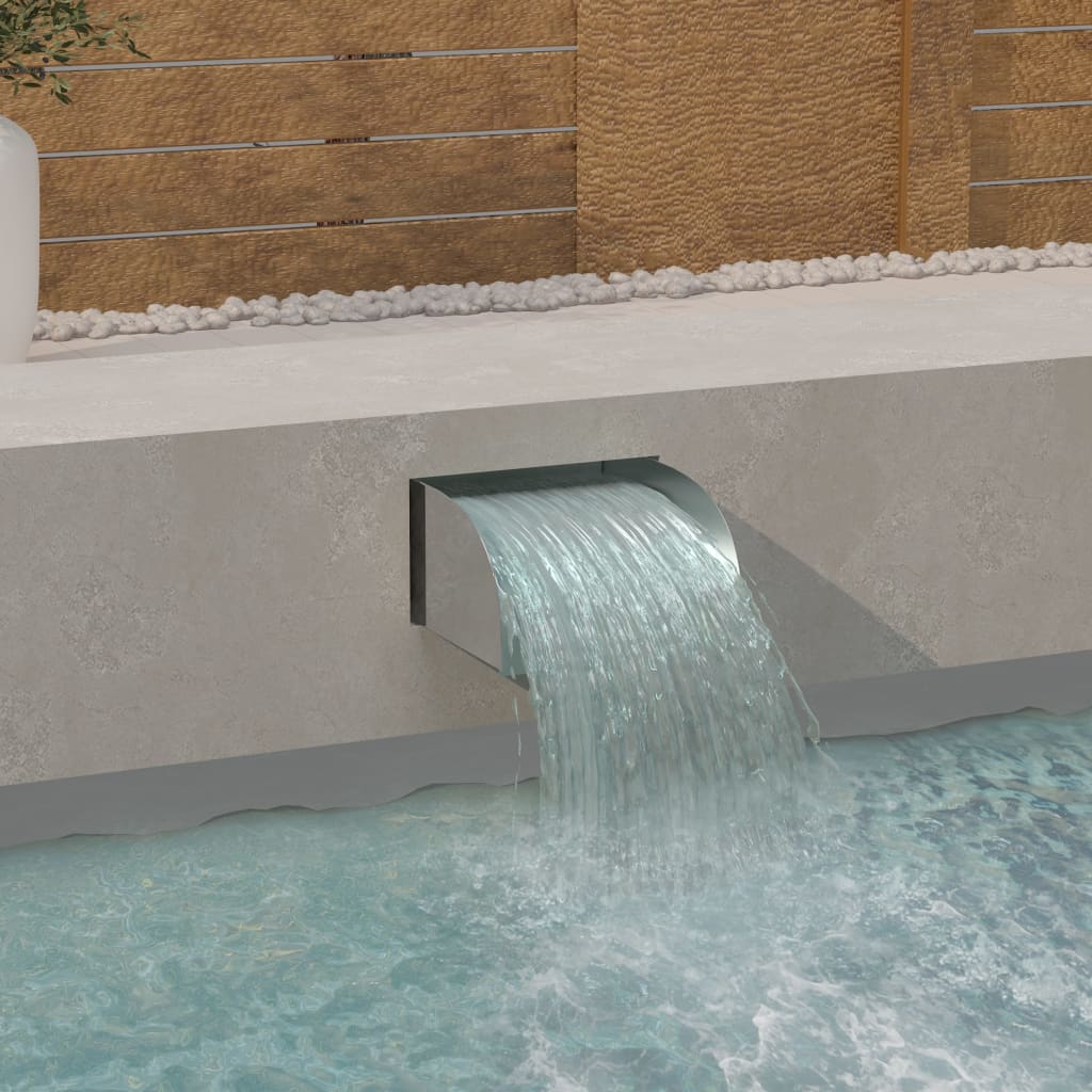 Waterfall, 30x34x14cm, stainless steel 304