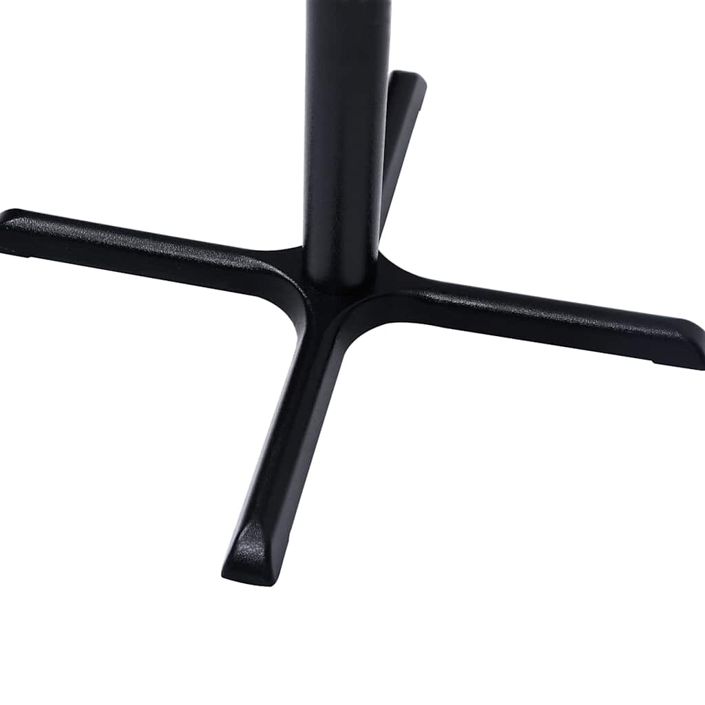 Bistro table leg, black, 76x76x107cm, cast iron