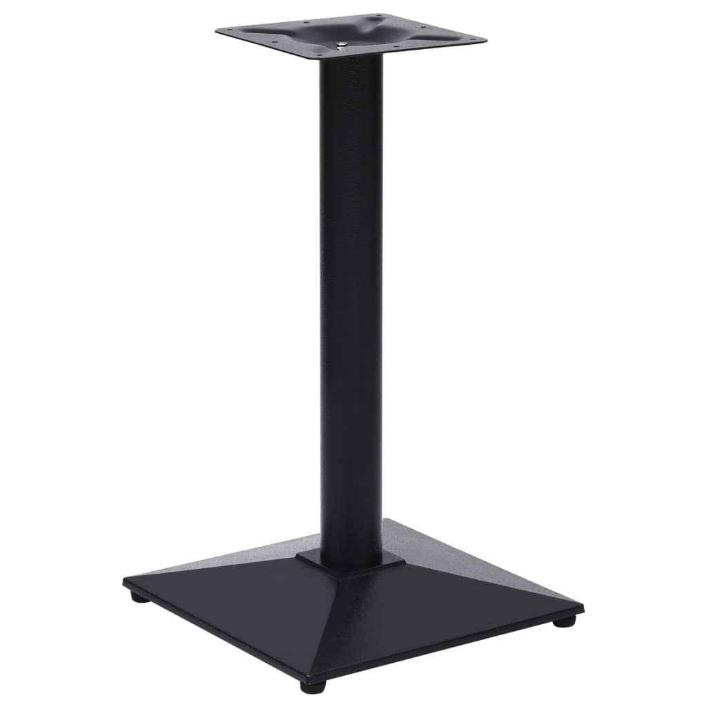 Bistro table leg, black, 41x41x72cm, cast iron