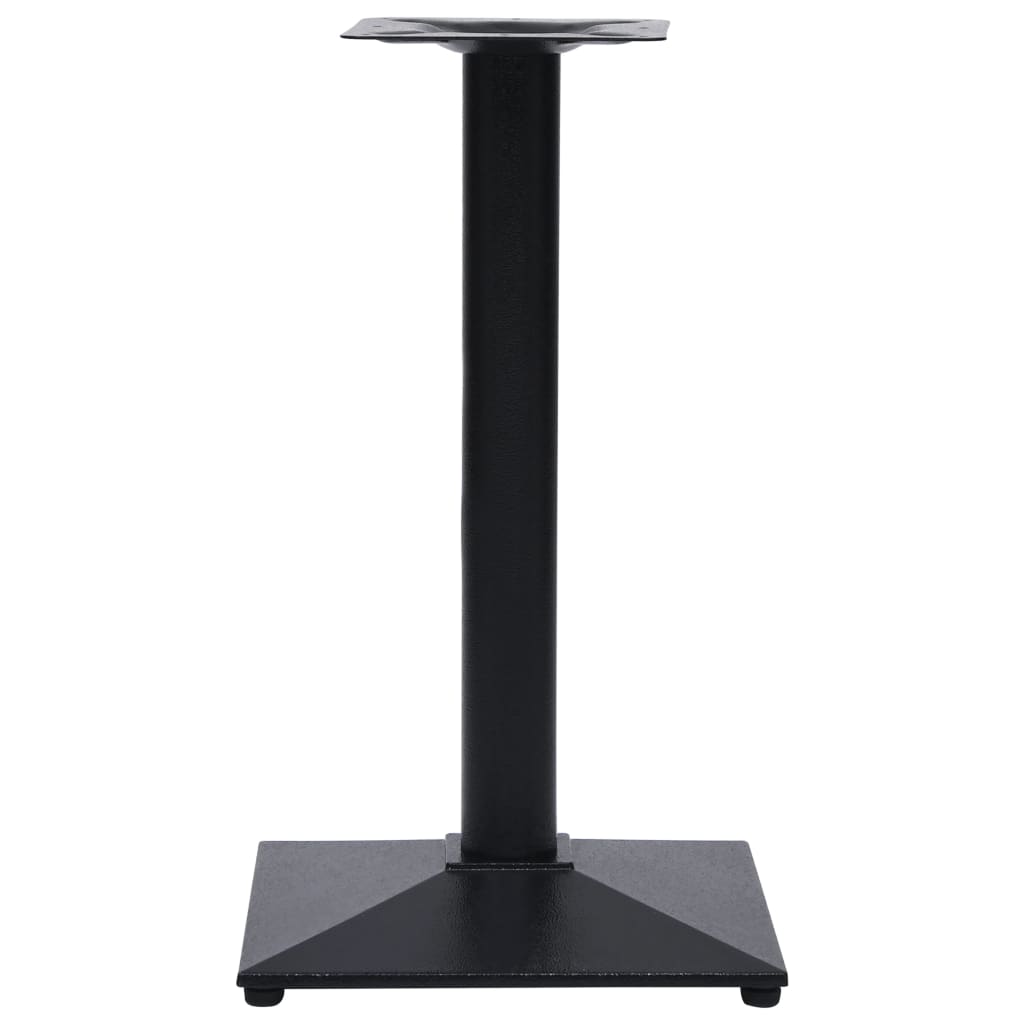 Bistro table leg, black, 41x41x72cm, cast iron
