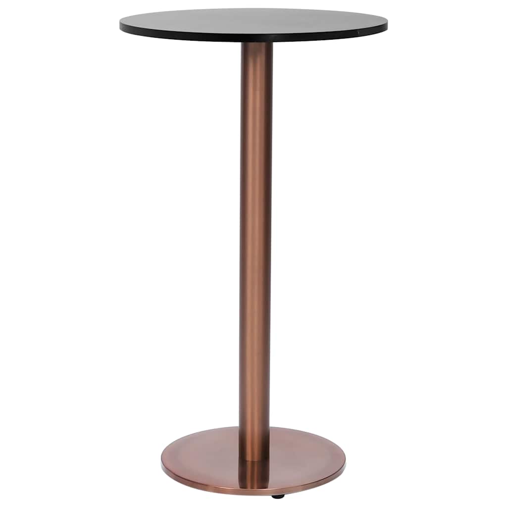 Bistro stalo koja, auksinė, skersmuo 45x107cm, plienas