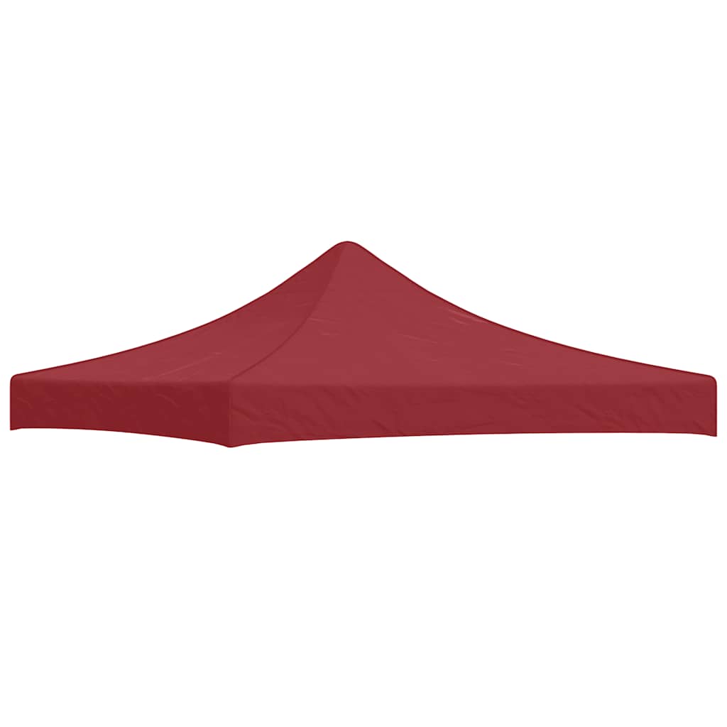 Proginės palapinės stogas, tamsiai raudonas, 3x3m, 270 g/m²