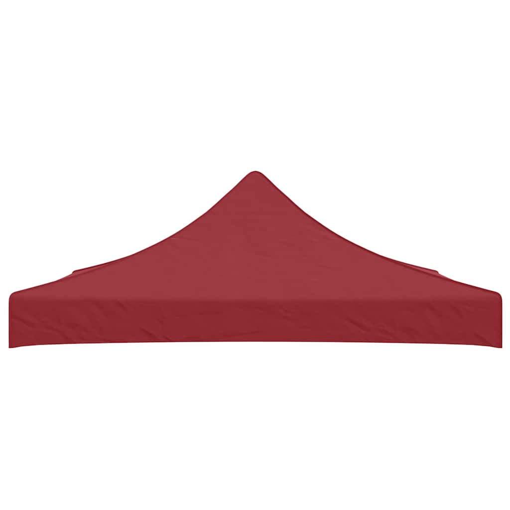 Proginės palapinės stogas, tamsiai raudonas, 3x3m, 270 g/m²