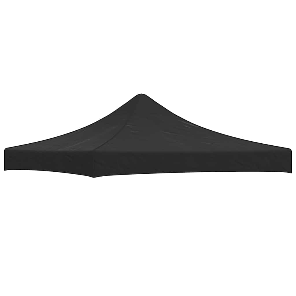 Proginės palapinės stogas, juodos spalvos, 3x3m, 270 g/m²